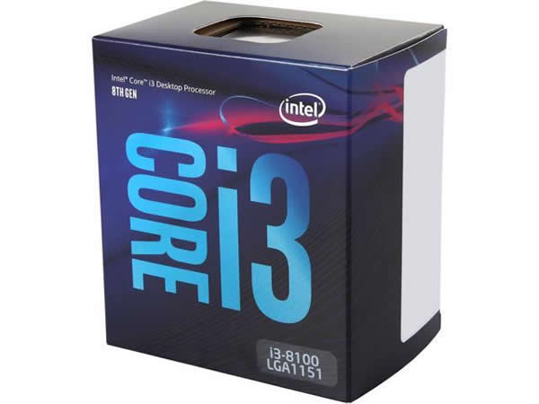 INTEL i3-8100
