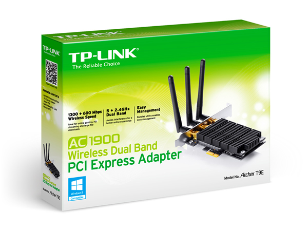 TP LINK Adaptador Inalámbricorcher T9E 
