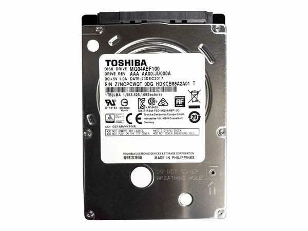 TOSHIBA MQ01ABD 1TB 2.5 Pulg.