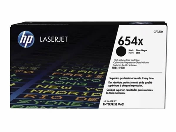 HP 654x Negro 