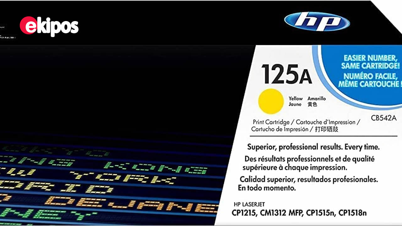 HP 125A Amarillo Original 