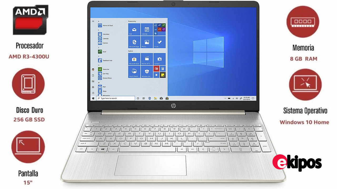 HP 15 EF1008LA  15.6/ Rizen 3