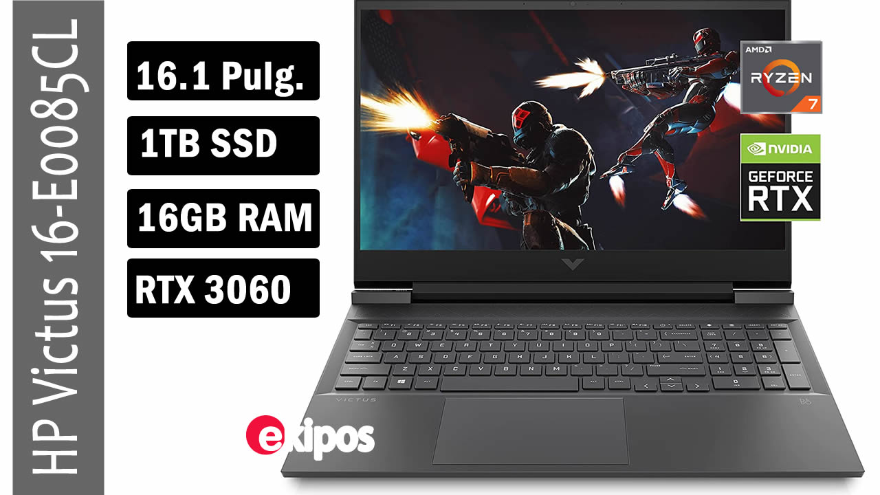 HP Victus 16-E0085CL  16.1/R7-5800H