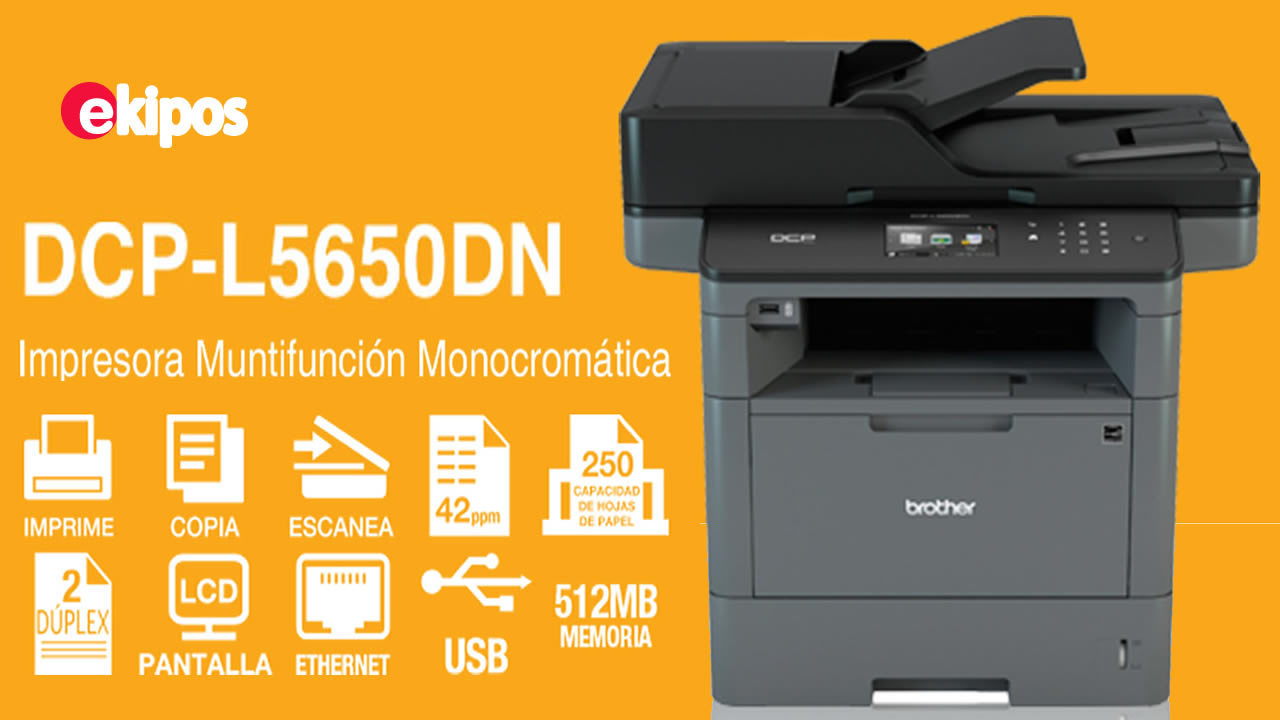 BROTHER DCPL5650DN  Laser