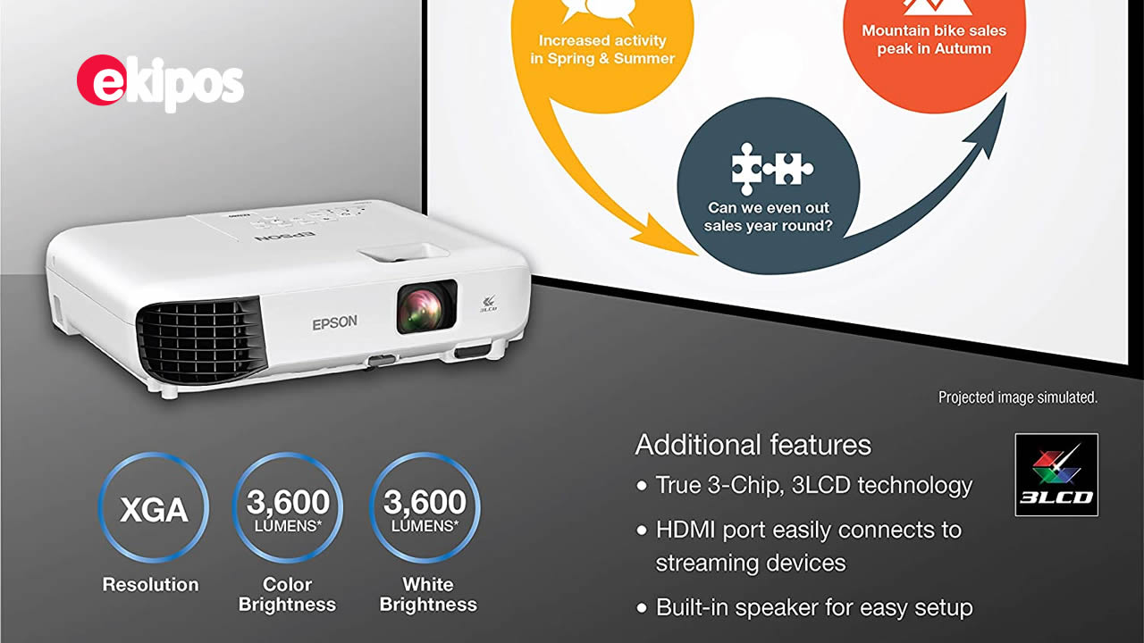 EPSON EX3280 3LCD XGA Projector    