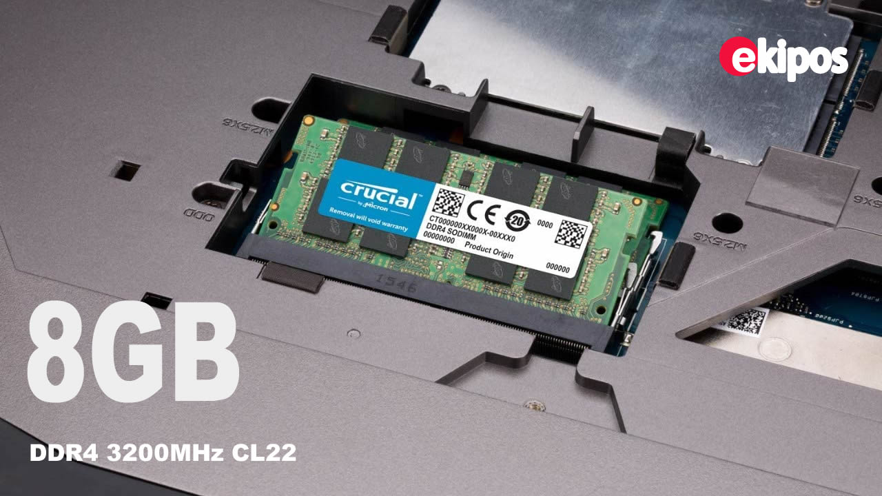 Crucial 8GB DDR4-3200 SODIMM