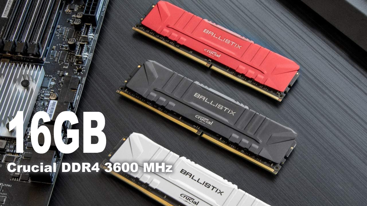 Crucial Ballistix l 8 GB  DDR4 3600 MHz   