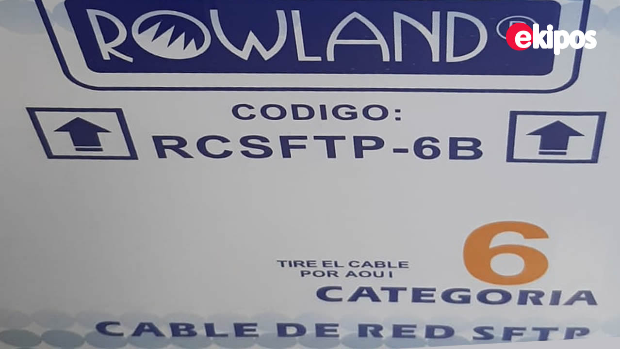Rowland SFTP CAT6B  305M  Cobre Puro   