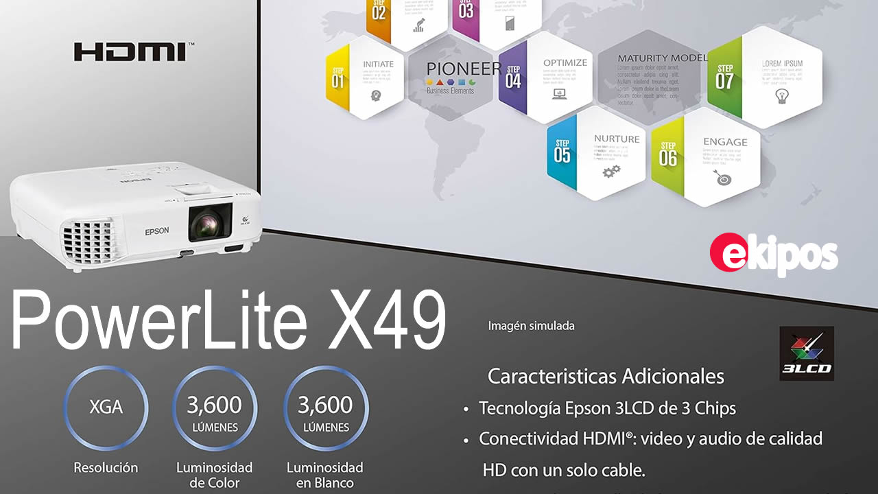 EPSON PowerLite X49 3LCD XGA  