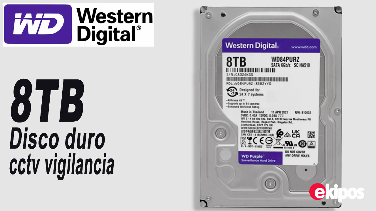 Western Digital PURPLE  8TB      