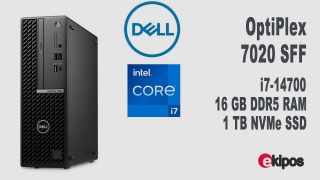 Dell OptiPlex 7020 SFF -Intel Core i7-14700 de 14ª generación de 20 núcleos hasta 5.40 GHz, 16 GB DDR5 RAM, 1 TB NVMe SSD, gráficos Intel UHD 770, Wi-Fi + Bluetooth 