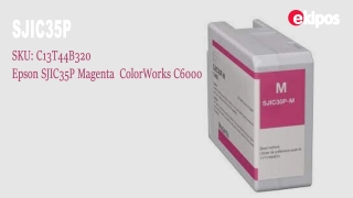 Epson SJIC35P Magenta, para ColorWorks C6000 - C13T44B320