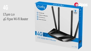 Cudy 4G N300 Wi-Fi Router LT400 2.0