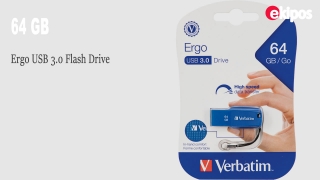 Verbatim Memoria flash Ergo USB 3.0 Gen 1 de 128 GB    