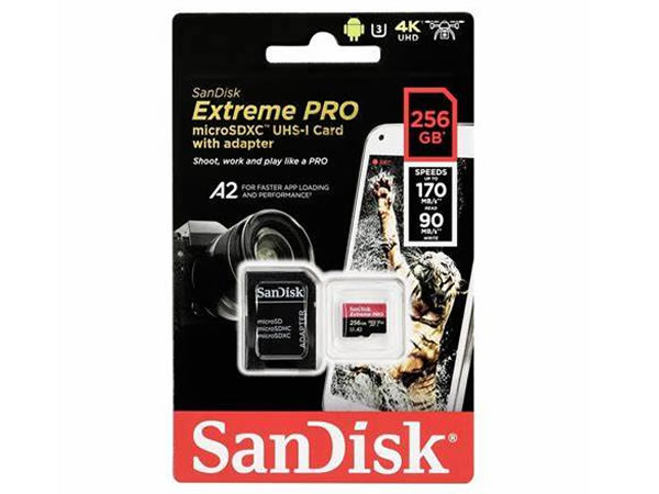 Sand Disk xtreme Pro Micro SDXC UHS-I U3 A2 V30 