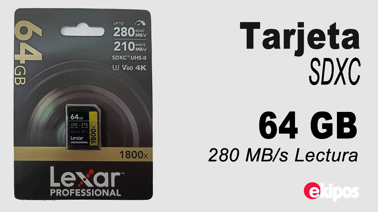 Lexar 64GB SDXC 280 MB/s  