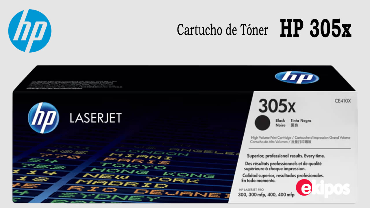 HP 305X Negro   