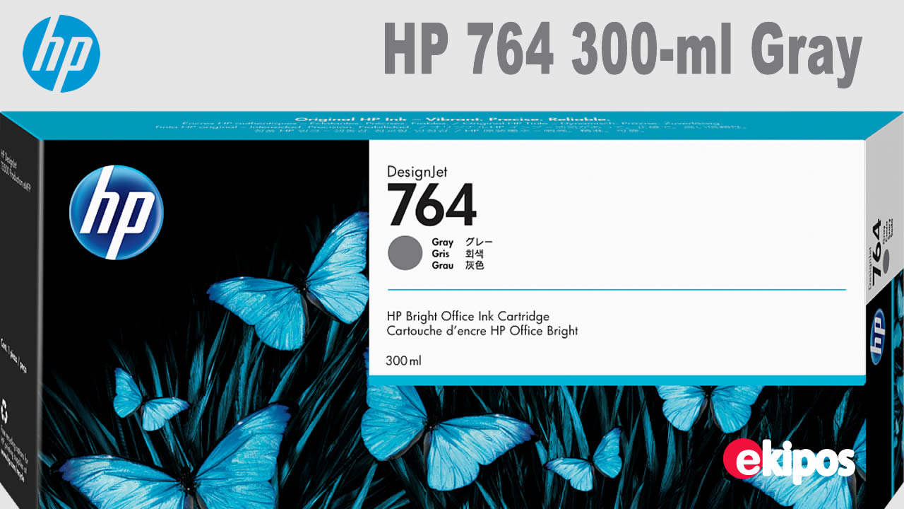 HP 764 Gray 300-ml  