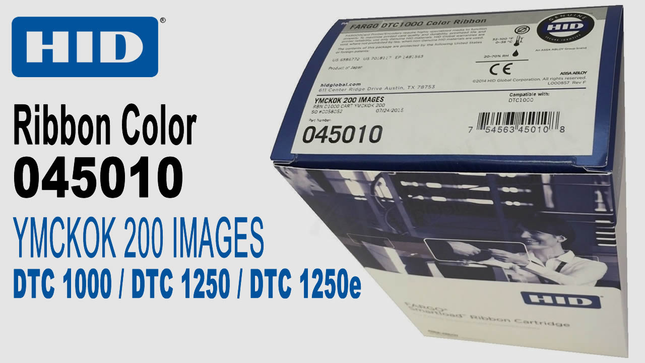 HID Fargo 045010 DTC1000 / DTC1250E - 200IMG     