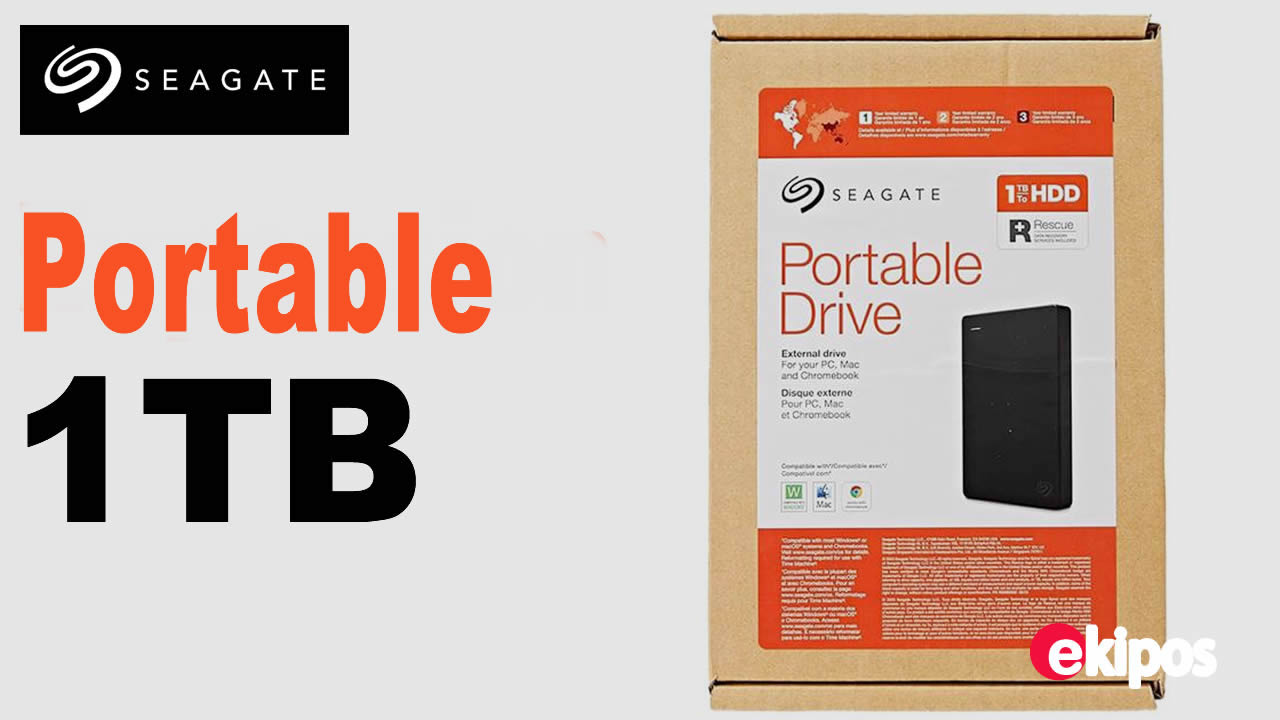 Seagate Portable 1TB  USB 3.0               