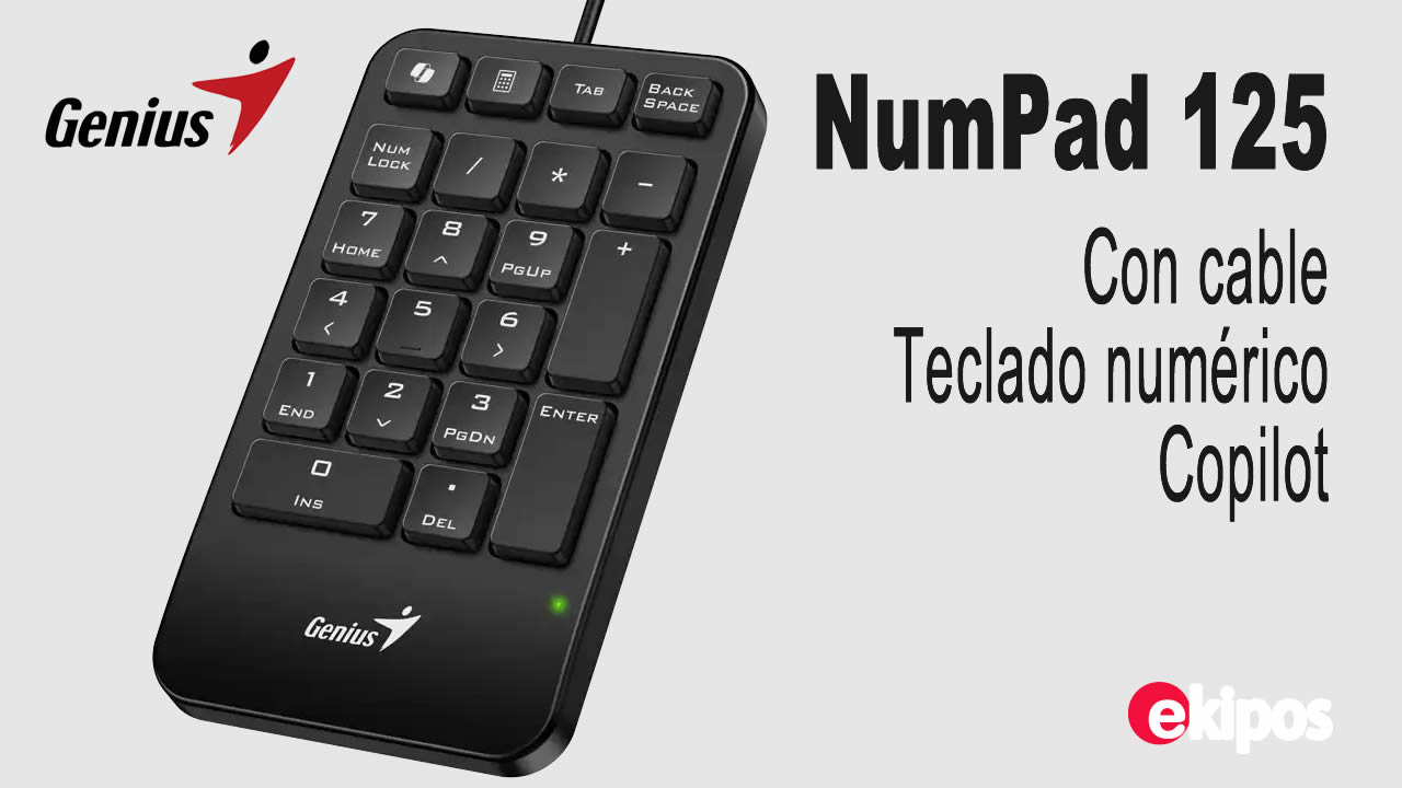 Genius NumPad 125