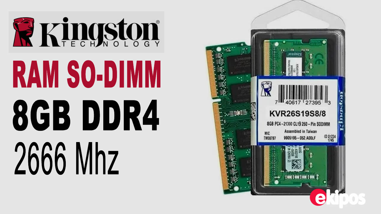 KINGSTON KVR26S19S8/8  8GB     