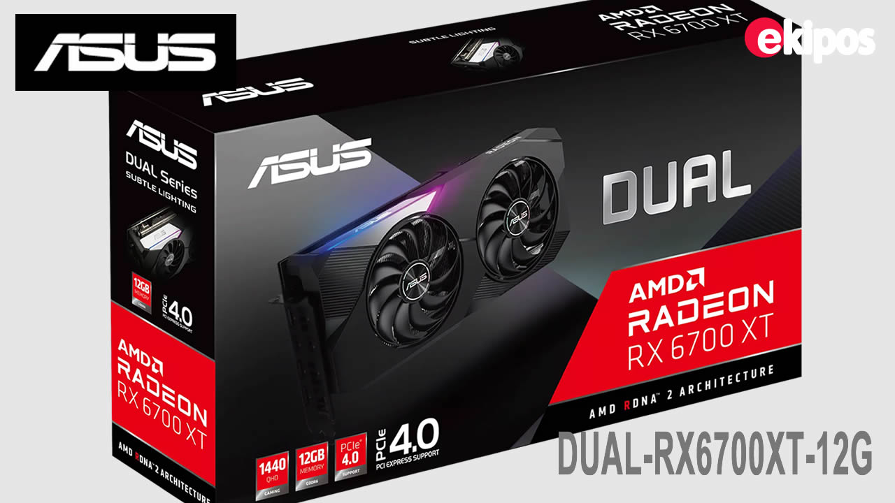 ASUS DUAL-RX6700XT-12G   