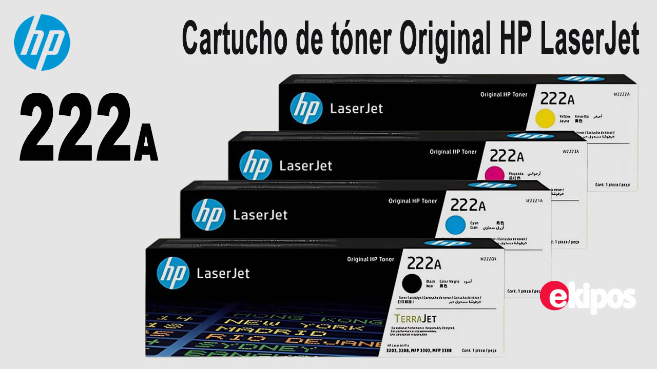 HP 222A kit 4 B/C/Y/M - W2220/AW2221A/W2222A/W2223A