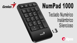 Genius NumPad 1000 Teclado Numérico Inalámbrico Silencioso